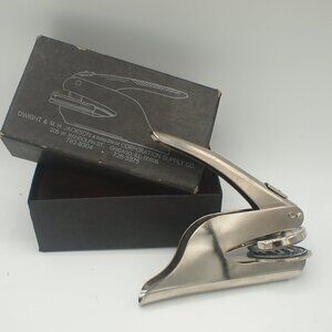 Dwight & M.H. Jackson Corporation Supply Randolph St Chicago Vintage Seal Notary